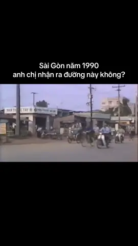 Sài Gòn năm 1990 anh chị nhận ra đường này không? #duygiukyuc #duykhangstudio 