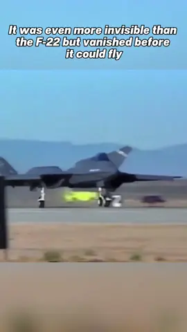 It was even more invisible than the F-22 but vanished before it could fly #YF23 #f22raptor #aviation #aircraft #usmilitary 