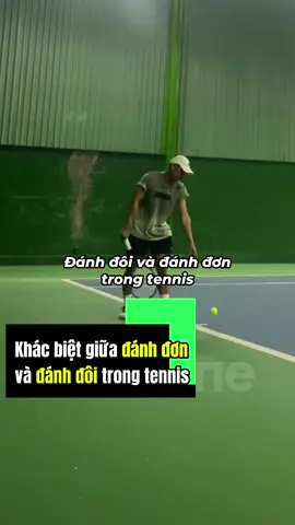 Bình thường đánh đôi chửi partner vui quá trời, tự nhiên đánh đơn thấy thiếu 🤣 #Baseline #Tennis #tennisvietnam #tennistiktok 
