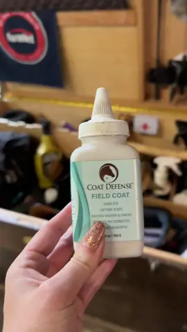 holy grail @Coat Defense products 🤩🤍 #coatdefense #equestrian #horse #horsecare 