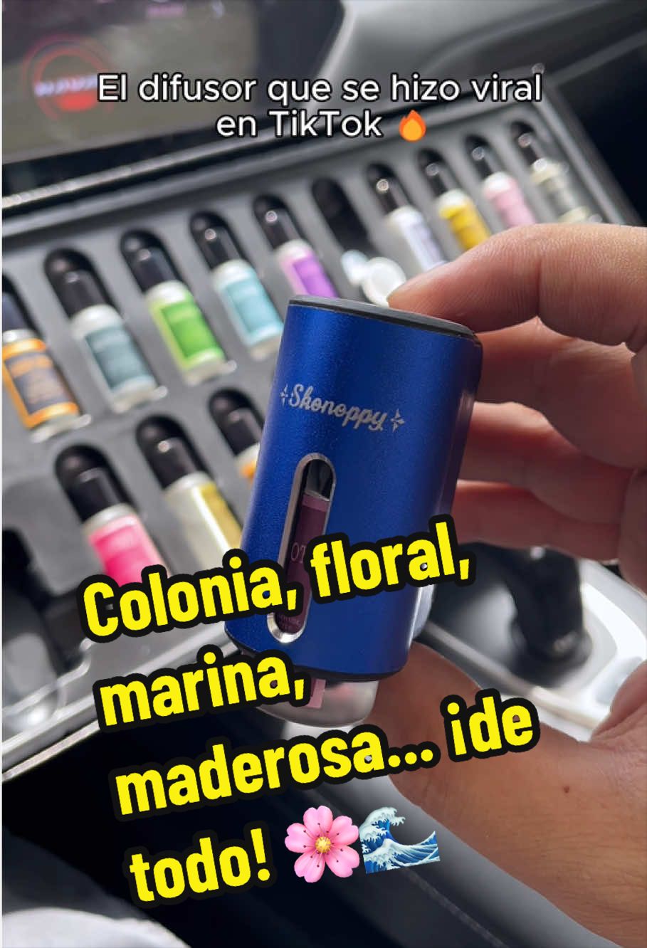 20 botellas de esencias naturales 🌿 Una carga dura casi un mes ⚡ Stock limitado, corre antes de que se acabe 🏃 #CarDiffuser #CarScent#DueñoDeAuto#ParaTi#TrucoDeVida