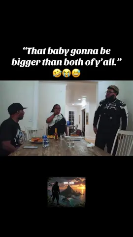 “That baby gonna be bigger than both of y’all.” 🤣 #druski #druski2funny #couldabeenlove #thanksgiving 