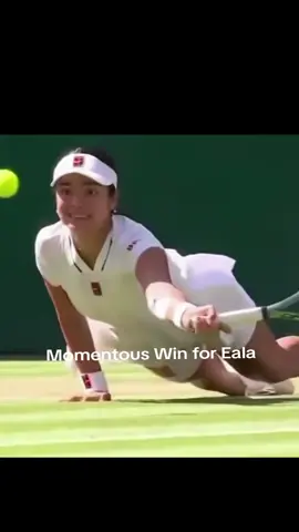 Congrats Alex. History in Tennsis #AlexEala #Swiatek #tennis #Wimbledon 