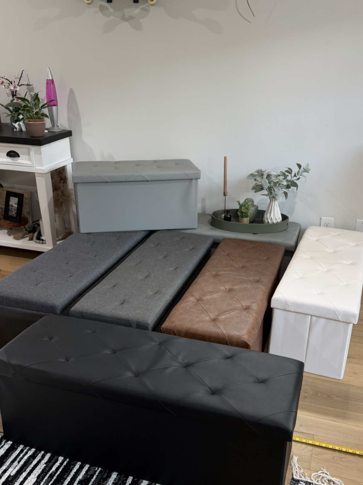 Join our livestream to get over 50% off these viral storage ottomans! Plus 3 day free shipping as well 🔥  #ottomans #ottomanstorage #ottoman #storagehacks #livestream 