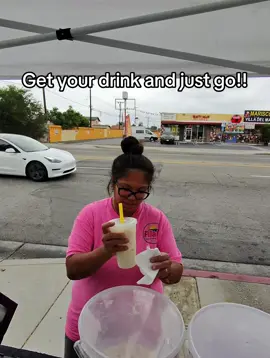 Get your drink and just go!!!