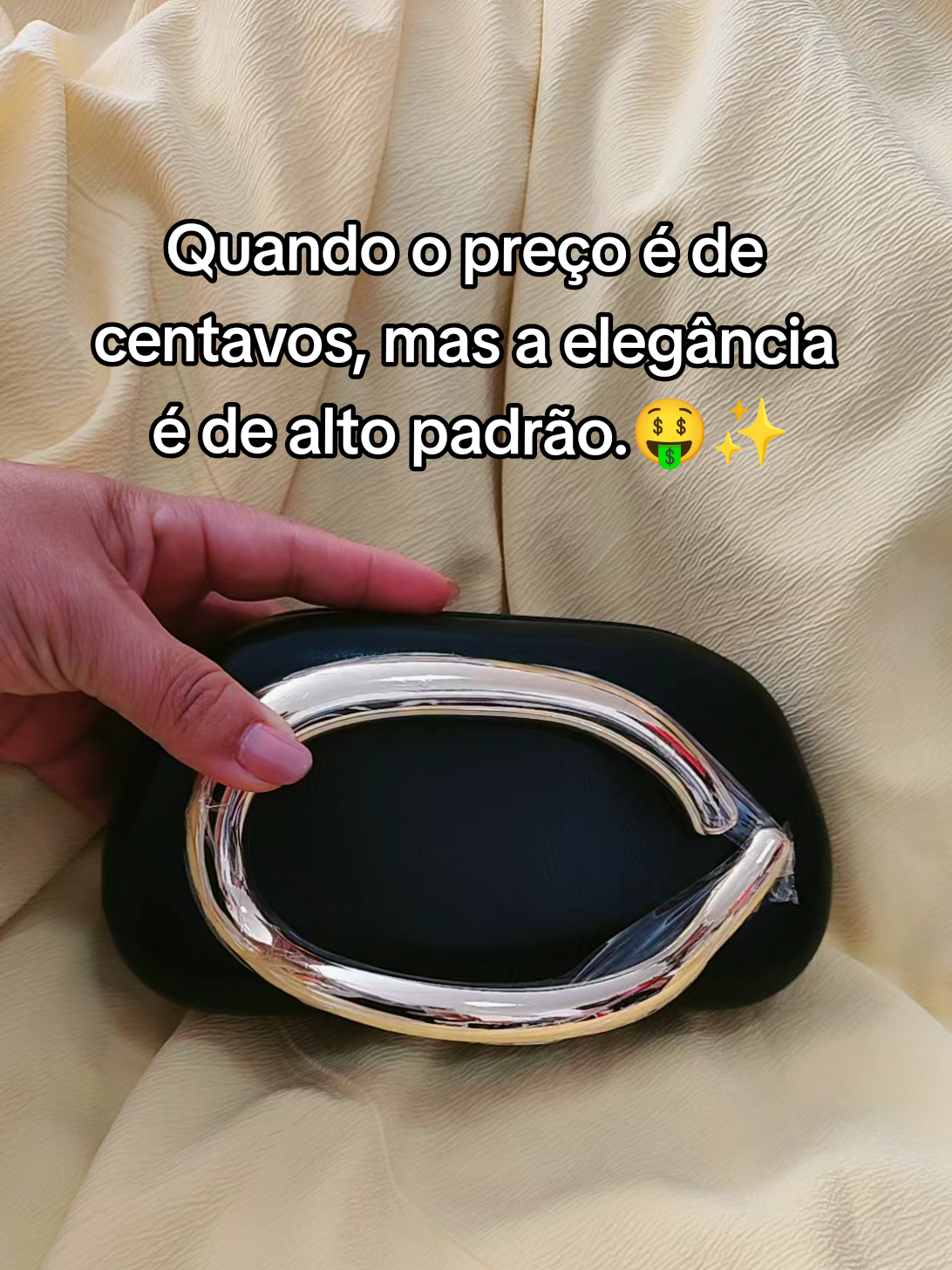 Bolsa bonita elegante e barata 🤑✨ #moda #mulher #tendenciamoda #bolsa #tiktokviral 