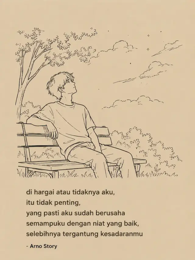 selebihnya tergantung kesadaranmu 😌😌😌#arnostory #foryoupage #katakata #masukberandafyp 