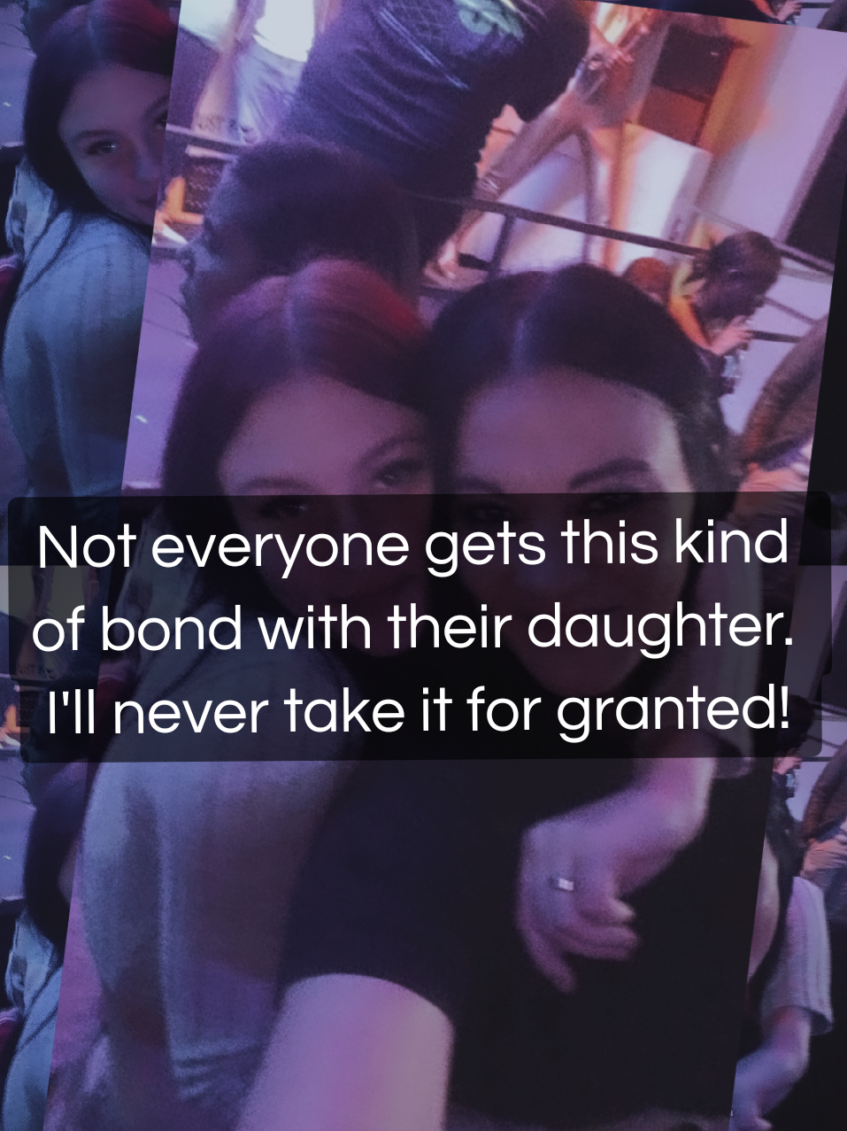 The greatest compliment isn't that we look like sister's. It's that we're this close. The bond is unmatched.  My daughter, my person. 🤍 #fyp #motherdaughter #foryou #family @xanté 