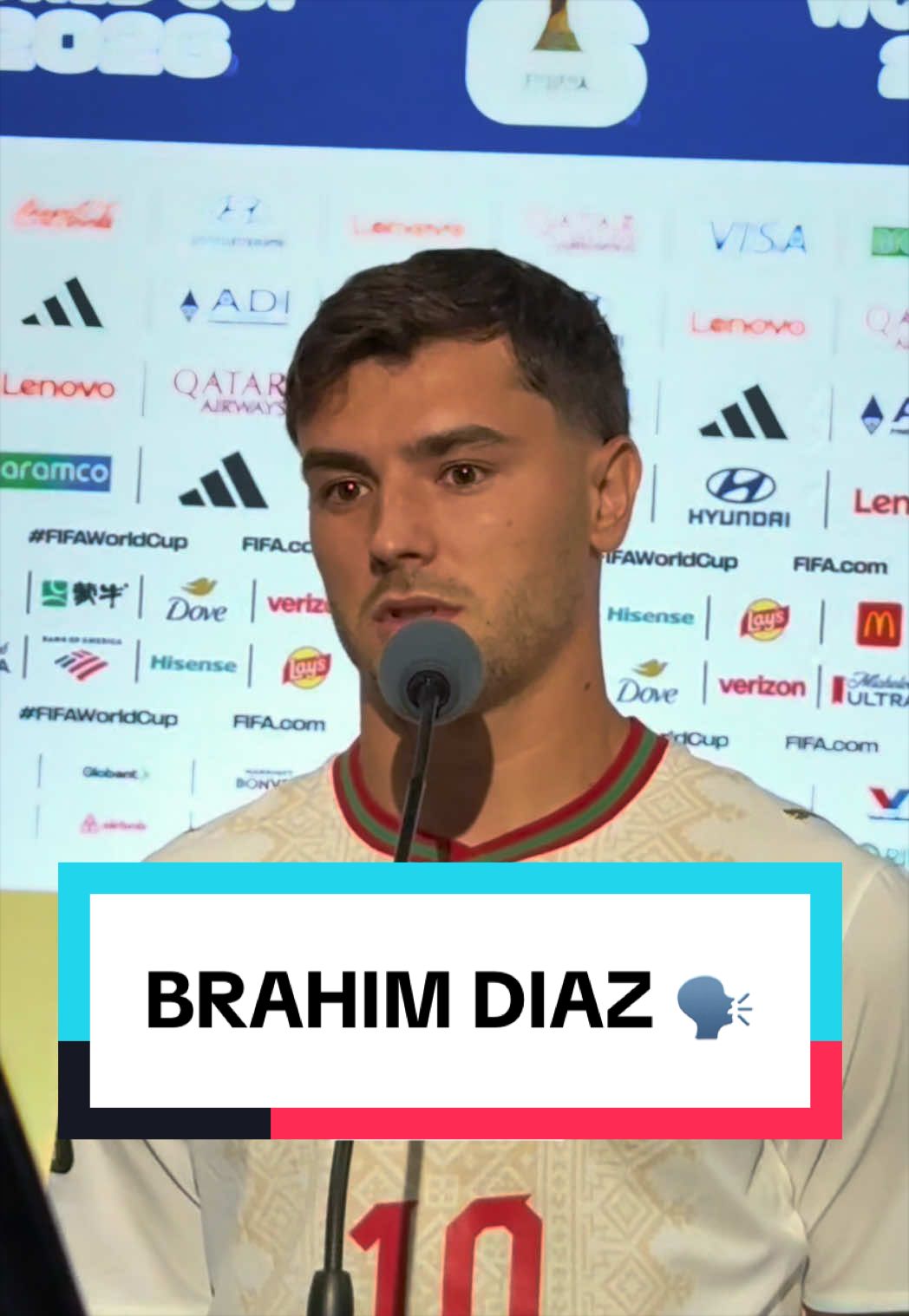 Brahim Diaz : “We know we didn’t have a good first half” 🇲🇦⚽️ #morocco #worldcup #brahimdiaz 