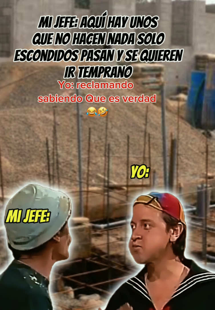 Hay que hacerse el enojado para que piense que trabajas mucho 😂😂#engañiles #albañil #parati #construccion #obra 