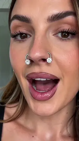 No Piercing Required Artificial Zircon Decor Nose Ring, Fashionable Jewelry for Women & Men, Trendy All-Match Gift, Non Tarnish Design #3dprintedaccessories #noveltyjewelry #fakepiercingjewelry #womenjewlery #tannousjewelry #decojewelry #tarnishproofjewelry #kidjewelry #fauxpiercings #nailjewelry