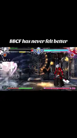 Can he stop doing tricks on me he’s already won  #blazblue #guiltygear #fightinggame #gaming #combo 