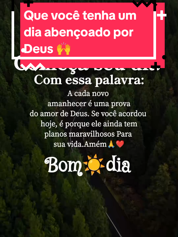 Que você tenha um dia abençoado.#bomdia #bomdiaaaaa #gratidao #obrigadodeus #mensagemdodia 