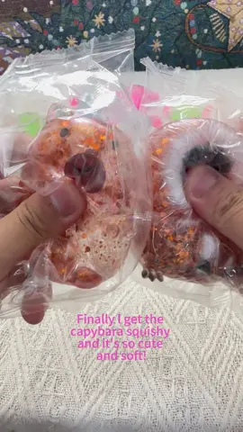 Tiny portable squishy works as a handy decompression gift for summer trips #DIY #squishy #handmake #relax #satisfy 