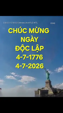 MỪNG NGÀY ĐỘC LẬP HOA KỲ. #InterLink #ITLG #ITL #InterLinkSeoulPrivateMainnet 