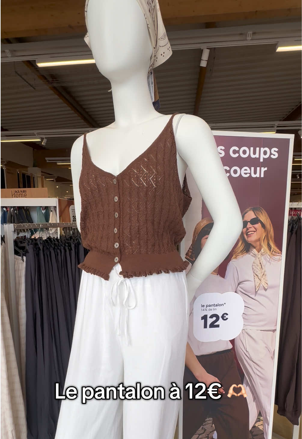 La nouveauté de cette semaine c’est pantalon à 12€ chez @Kiabi !!🤭 Tout les liens dans ma bio ✨ #kiabi #balloon #kiabioutfit #look #Summer 