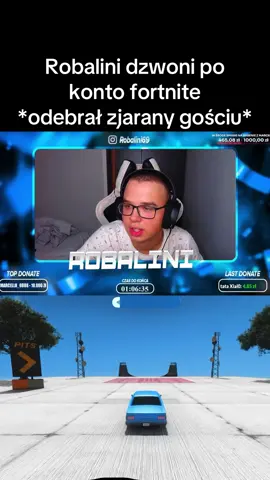 Źródło: Drobomil YT. Robalini dzwoni po konto fortnite i odbiera jakiś najarany typ🗿#robalini #dc #shoty #szacun #telefony 