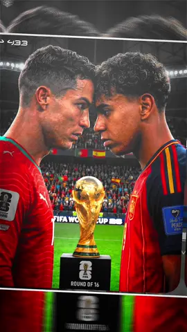Portugal vs Spain di Round of 16 ! , TEBAK SKORRR 🫣🫵🏻 #portugal🇵🇹 #spain🇪🇸 #fifaworldcup #worldcup2026 #fyp 