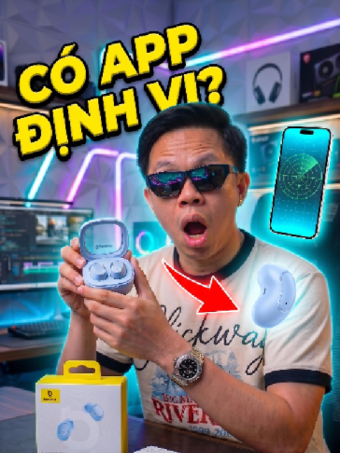 Tìm tai nghe thất lạc chỉ bằng 1 nút bấm? 😱 Não cá vàng đi làm hay vứt đồ linh tinh thì nhất định phải biết tính năng ẩn này của tai nghe Baseus nha! Hơn 300 cành mà có app định vị xịn như hàng tiền triệu, pin trâu 25 tiếng dùng cả tuần. Chốt ngay giỏ hàng góc trái bên dưới video nhé anh em! 👇 #baseus #tainghebluetooth #astathichdohay #tainghekhongday #reviewcongnghe #naocavang #tiktokmademebuyit #xuhuong2026 #creatorsearchinsights