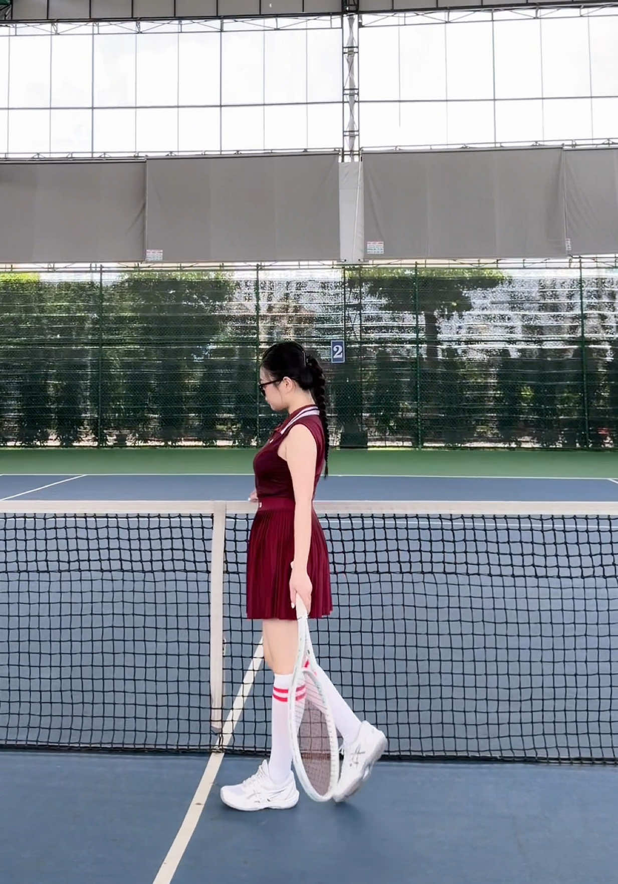 Tennis lúc 11h trưa + Nhạc remix + Đồ xinh  🎾🎶 💗 #tennis  #nhitaytay #shopee #tennisgirls #fyp