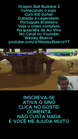 Dragon Ball Budokai 3 - Começando o jogo - Com Kid Gohan - Clipe/Corte 5 #SoccerSeason2026 #LIVEIncentiveProgram #PaidPartnership 