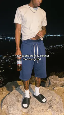 fit too clean #capris #longshorts #baggyshorts #croppedpants #viral 
