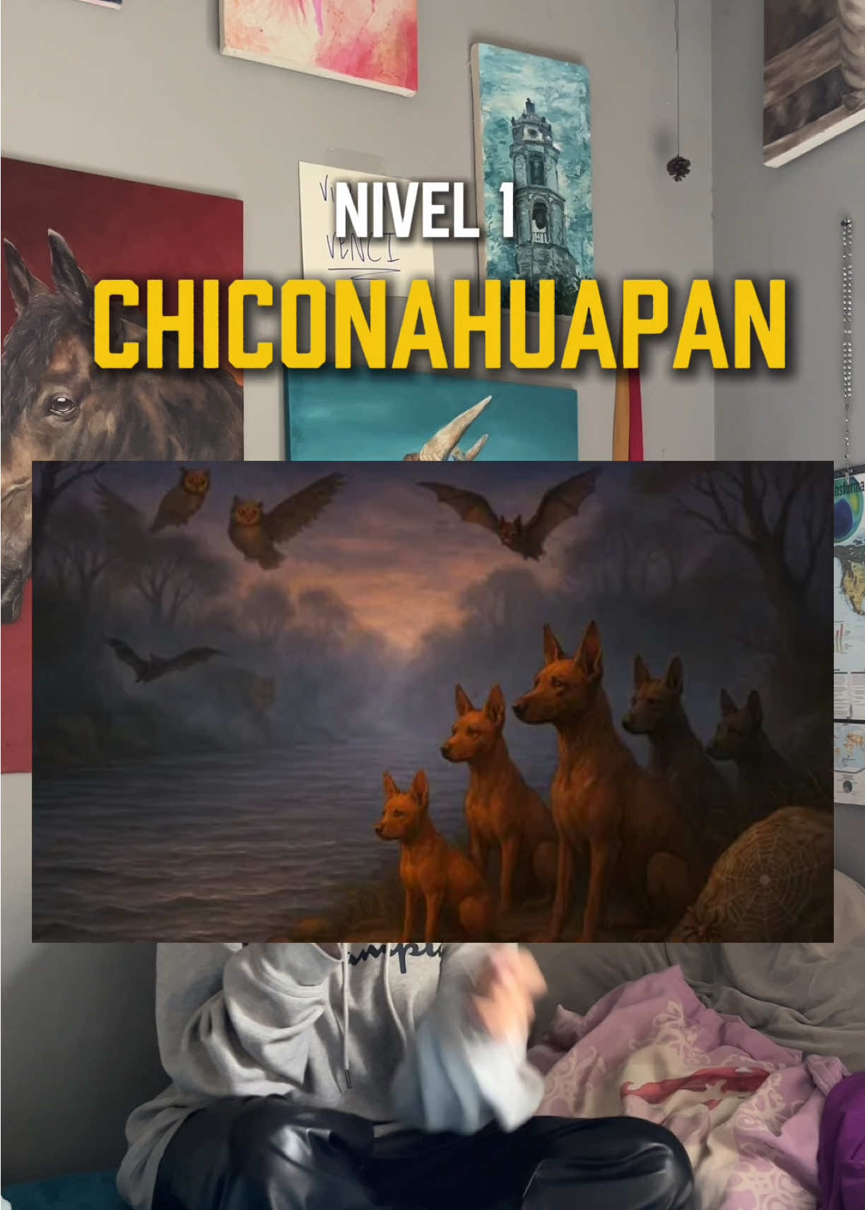Parte 1 | Mitlán, primer nivel el CHICONAHUAPAN  Una llanura desolada y brumosa dividida a la mitad por el inmenso y caudaloso río Chiconahuapan (o Apanohuaia) Chiconahuapan (del náhuatl chicunahuapan, 