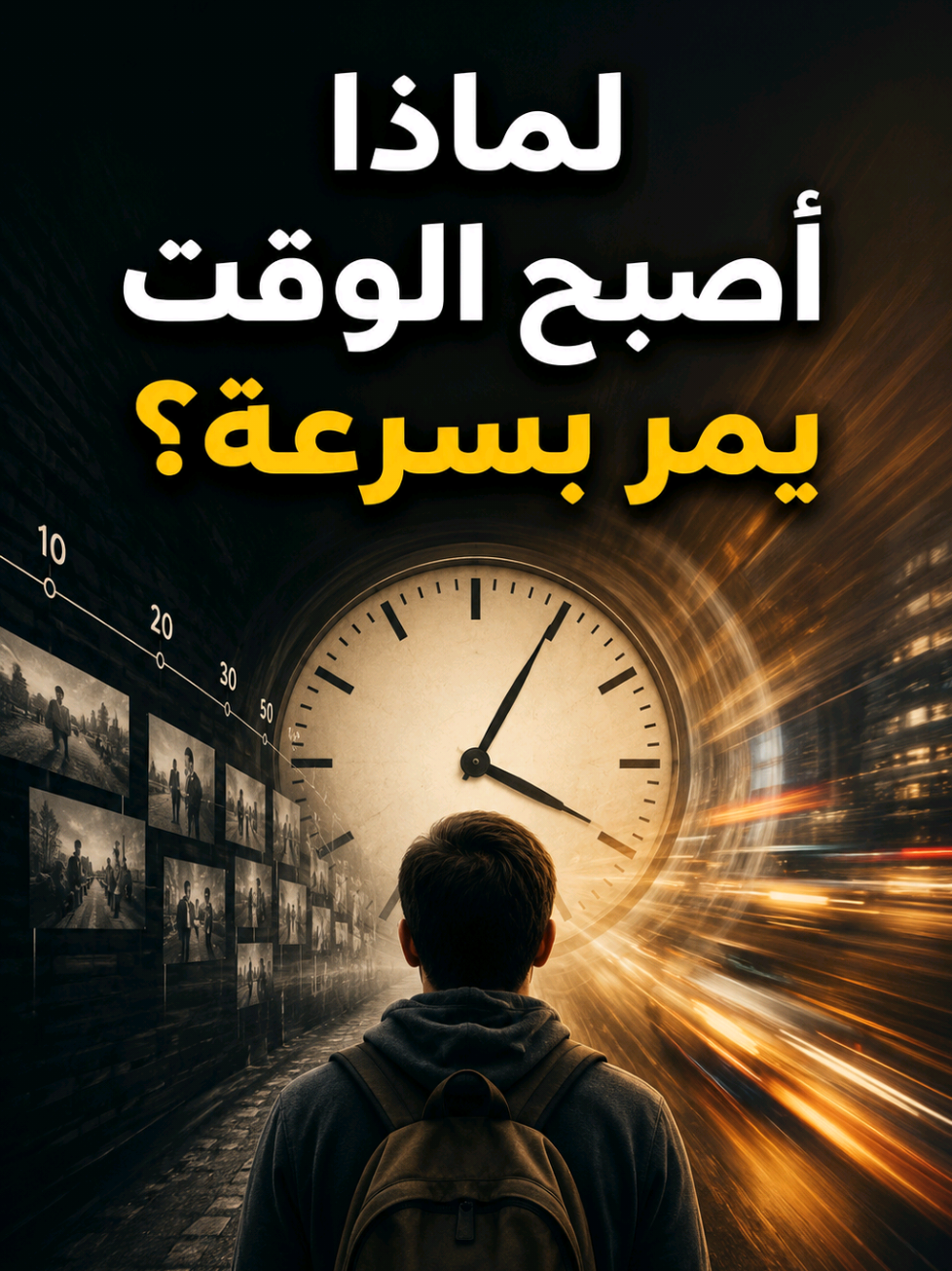 لماذا يمر الوقت بسرعة؟ . #فلسفة #تطوير_الذات #أفكار_عميقة #وعي #علم_النفس 