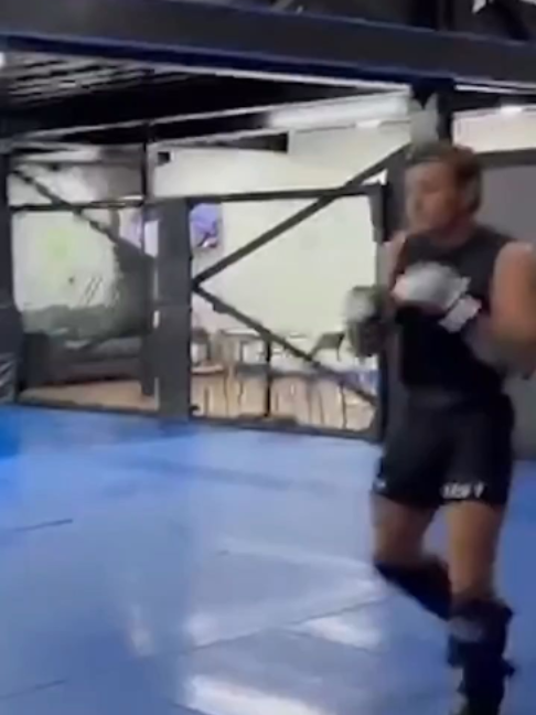 When Conor and Ian Machado Garry got that work in... #conormcgregor #conor #mcgregor #UFC
