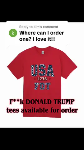 Replying to @kim the link is up! Grab your tee😊