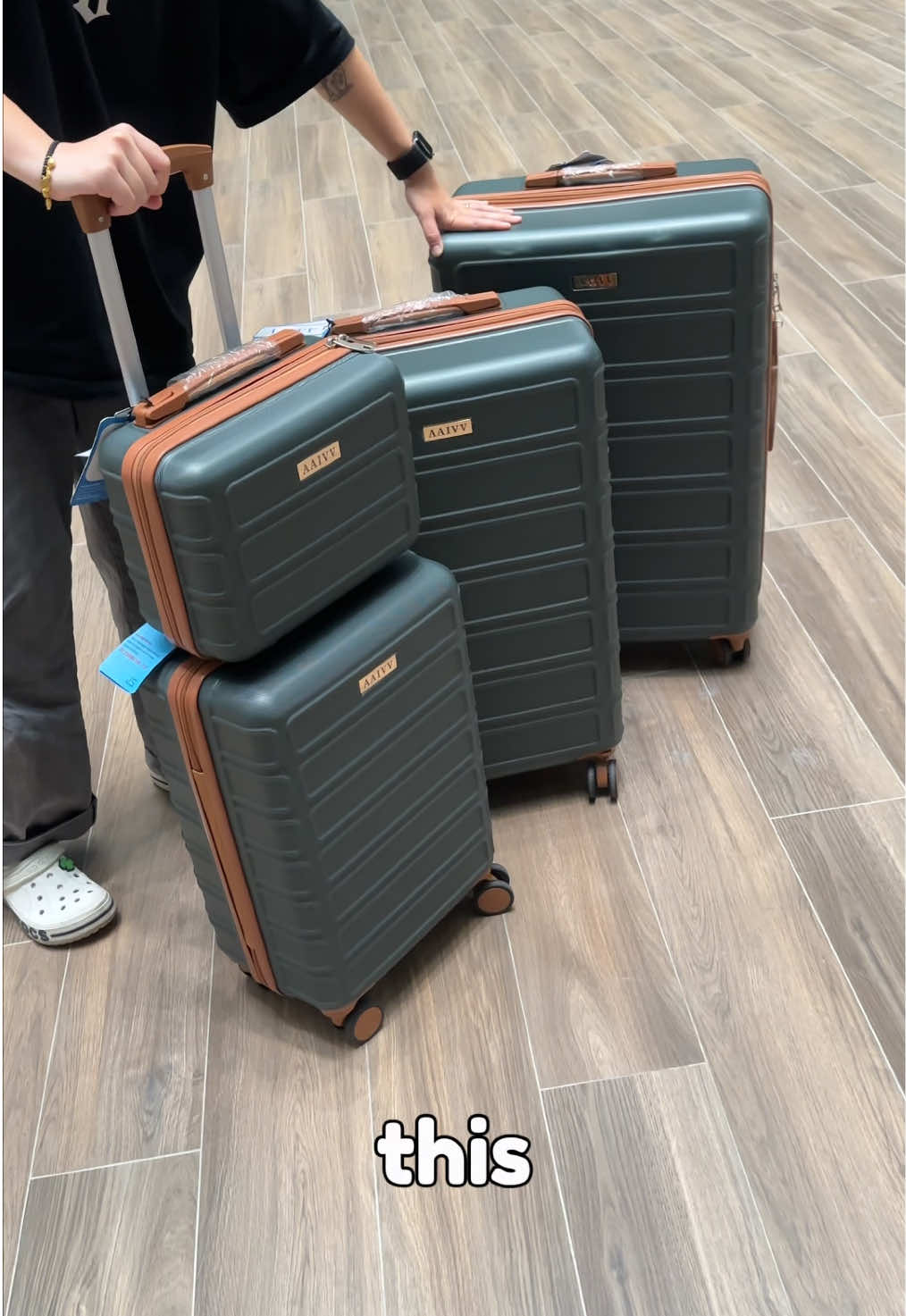 Travel comfortably, roll effortlessly, explore confidently. #DealsForYouDays #SummerWins #AAIVV  #TravelEssentials #Luggage 