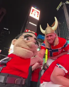 Finally met the Vikings in NYC 🇳🇴 #worldcup #futbol #newyork #imthemalaysian 