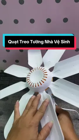 Quạt Treo Tường Nhà Vệ Sinh #quat8canh #quattreotuong #tiktokshop77 