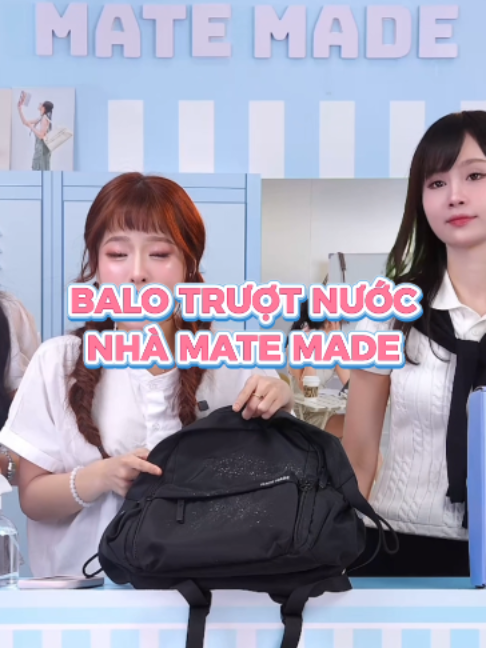 Balo trượt nước nhà MADEMATE cực xinh 🥰 #balotruotnuoc #backtoschool #matemade #balochongnuoc #balodihoc #ngockem