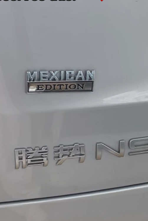The easiest upgrade with the biggest meaning. 🔥 #TruckAccessories #MexicanEdition #TailgateBadge #TruckMods #TruckTok