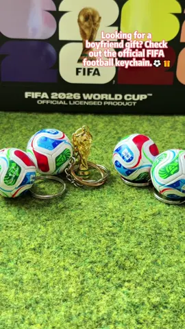 Official keychain for the World Cup in the United States, Canada, and Mexico.#2026worldcup #FIFA #giftforhim #keychain #FootballFan 