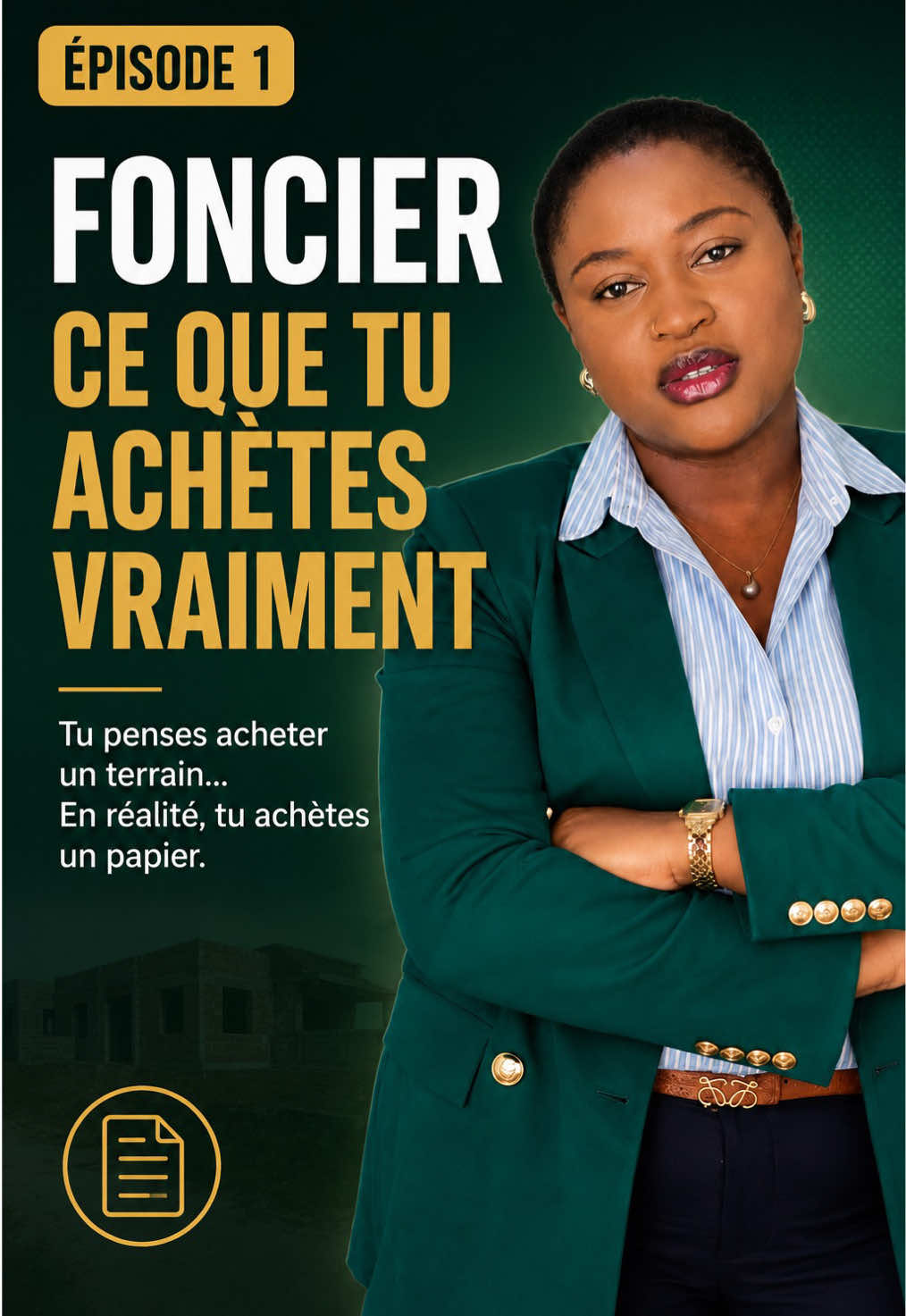 Beaucoup pensent acheter un terrain. En réalité, ils achètent un papier. Et c'est souvent là que les problèmes commencent... 👀🏡 Au Sénégal, connaître le document que tu achètes peut te faire économiser des années de procédures et des millions de FCFA. La suite dans la partie 2. #fonciersenegal #immobiliersenegal #deliberation 