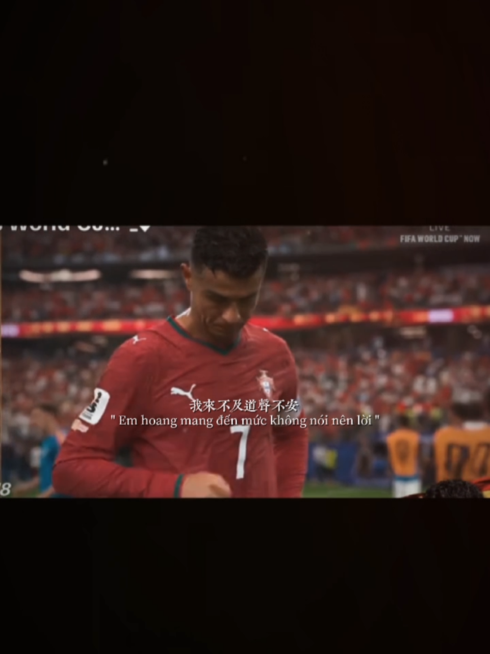 Giọt nước mắt anh đã rơi,tạm biệt Ronaldo kì World Cup cuối cùng của anh #ronaldo #portugal🇵🇹 #worldcup2026 