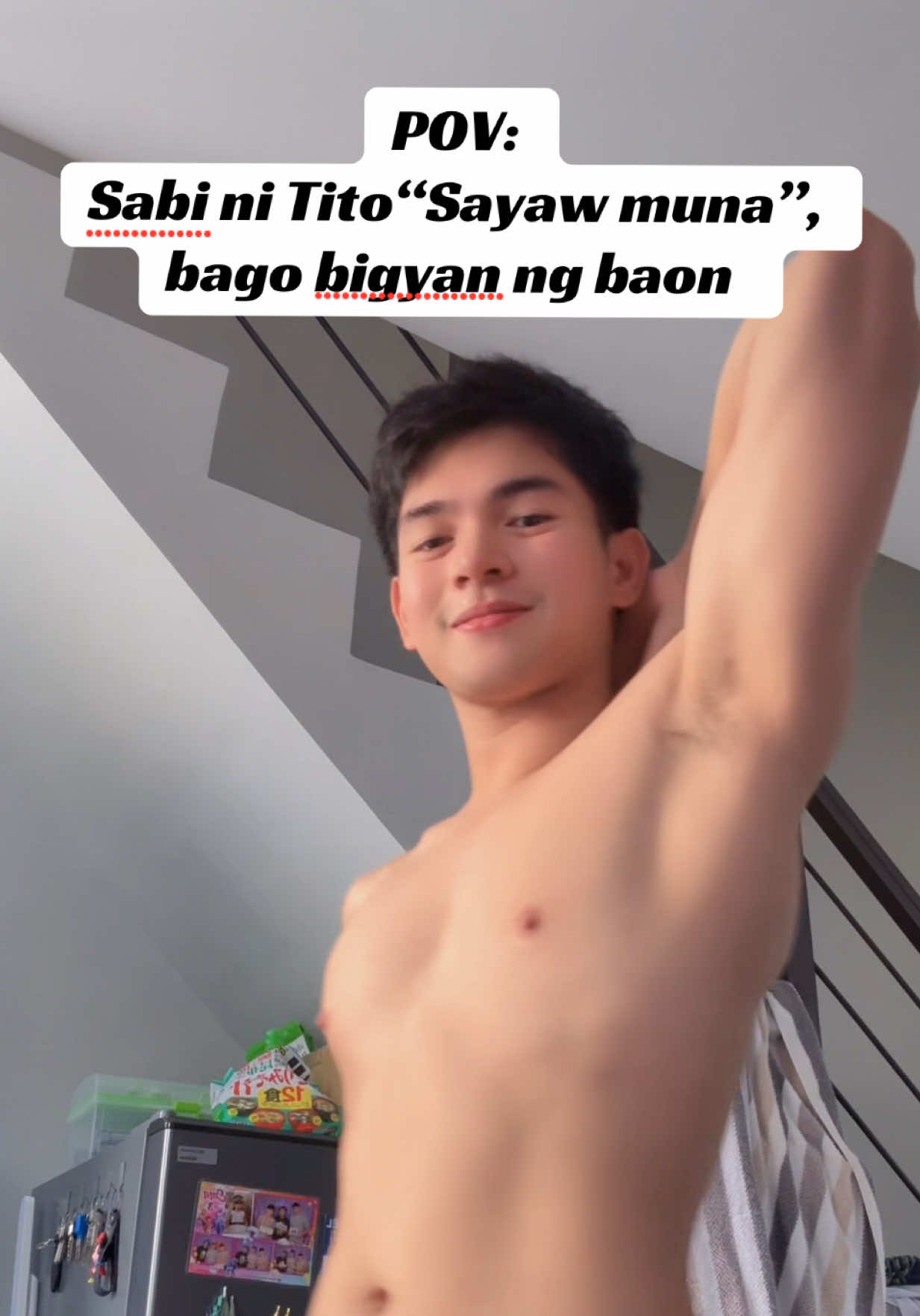 Pag yan walang dagdag haha 😂 #baon #tito #pamangkin #handsome #pogi 