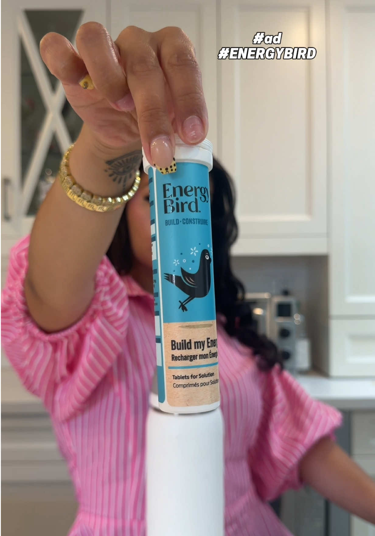 Long days are my normal work, gym, repeat. Since adding Build My Energy  from @EnergyBird.ca to my mornings, I feel like I'm starting my day with a better energy foundation. Its formula is designed to help increase energy and resistance to stress over time. Just dissolve a tablet in water and you're good to go. #ad #ENERGYBIRD   Available only in Canada on energybird.com & Amazon. ENERGY BIRD products are intended for adults. This product may not be right for you. Always read and follow the label prior to use.