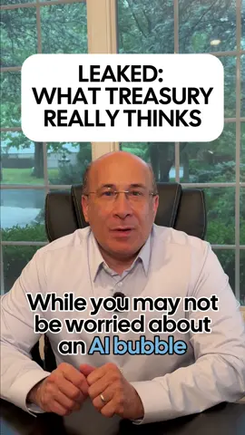 While you may not be worried about an AI bubble the number crunchers inside the US Treasury appear to be. A draft report from inside the Treasury Department, reported today, compares parts of the AI boom to the dotcom bubble that burst in the early 2000s. It was prepared by career analysts for top officials including the Treasury Secretary and the Fed Chair. That is notable, because in public the message has been full speed ahead, with praise for the $750 billion pouring into AI this year. So much of the financial system now rests on AI living up to enormous expectations. When the government's own analysts start putting that concern on paper, it is worth paying attention. Comment SUBSTACK below and I'll send you my newsletter. Every morning I break down what is moving markets and what it actually means for your money. #AI #StockMarket #Treasury #Investing #MessageOfTheMarkets