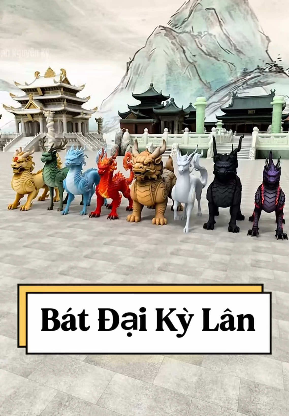 Nếu cho bạn chọn một con Kỳ Lân làm thú cưỡi thì bạn sẽ chọn con nào? #khamphathegioi #kienthucthuvi #viral #fyp 