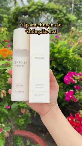 Nước hoa hồng dưỡng da Căng Bóng Dr. Pepti - Centella Toner  EX 180ml ##toner##centella##nuochoahong