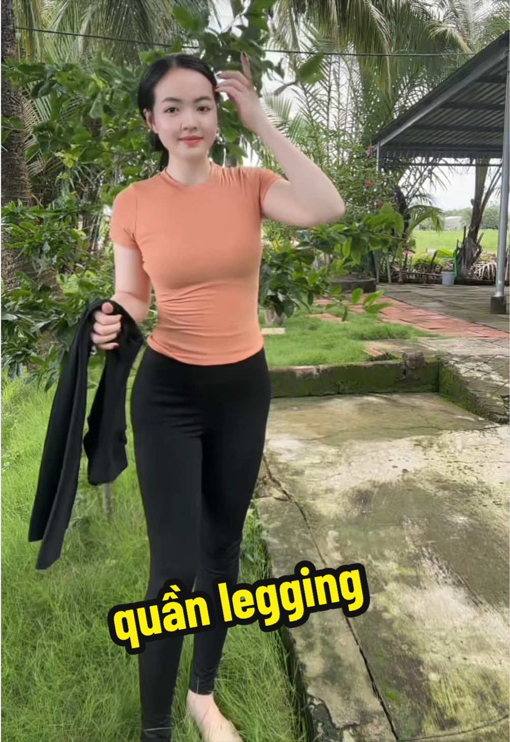 Mua 1 nhận về 2 cái quần như này chỉ 100k #quanlegging #baotranshop #xuhuong 