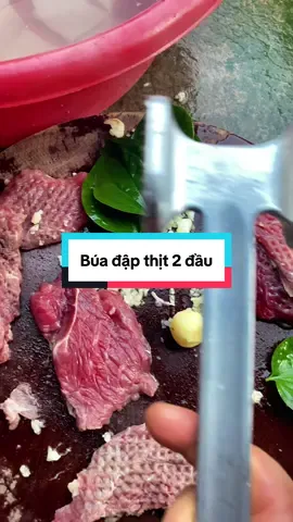 Búa Gang Đập Dầm Thịt 2 Đầu Giã Gừng Đập Tỏi Thông Minh 3 Trong 1 #buadapthitdanang #bua #giadungtienich #giadungnhabep #hashtag 
