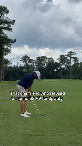 I will unfriend you on the spot!   #spotify #music #golf #friend 