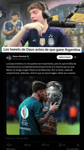 La mufa no existe  . . . . #davooxeneize #parati #argentina #viral #messi 