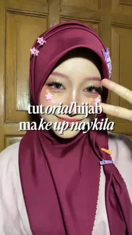 Ini tutor hijabnya yaa gess😍🫶🏻 #tutorialhijab #makeupnaykilla #naykillamakeup #trend 