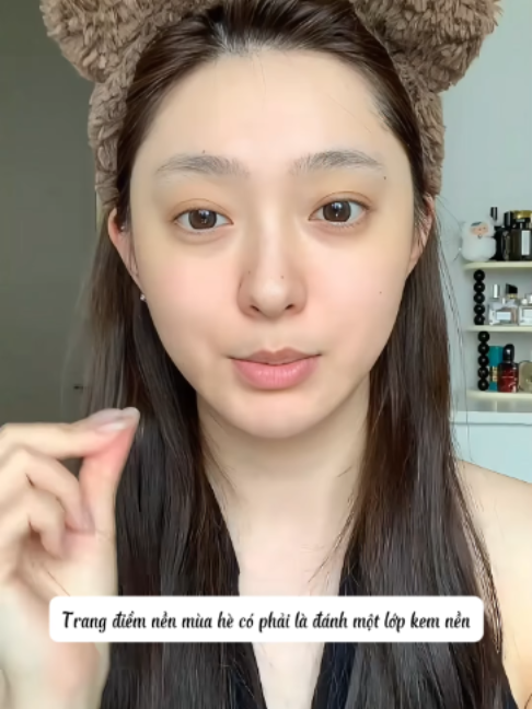Trang điểm nền dính như keo cho mùa hè  Hướng dẫn chi tiết! Đổ mồ hôi cũng không trôi, nước rửa cũng không sạch!