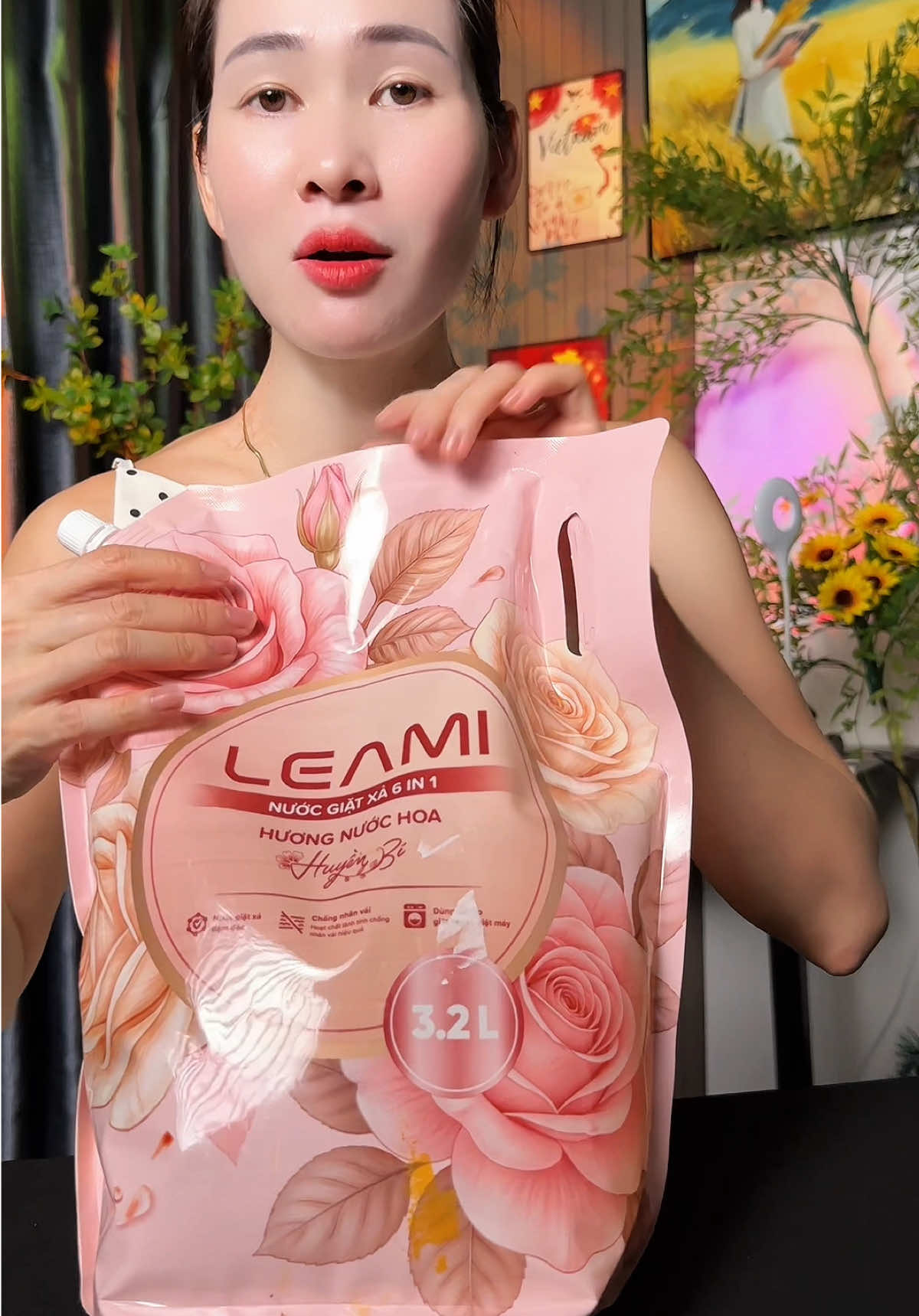 Nước giặt leami #leami #vanthapcam #xuhuongtiktok 